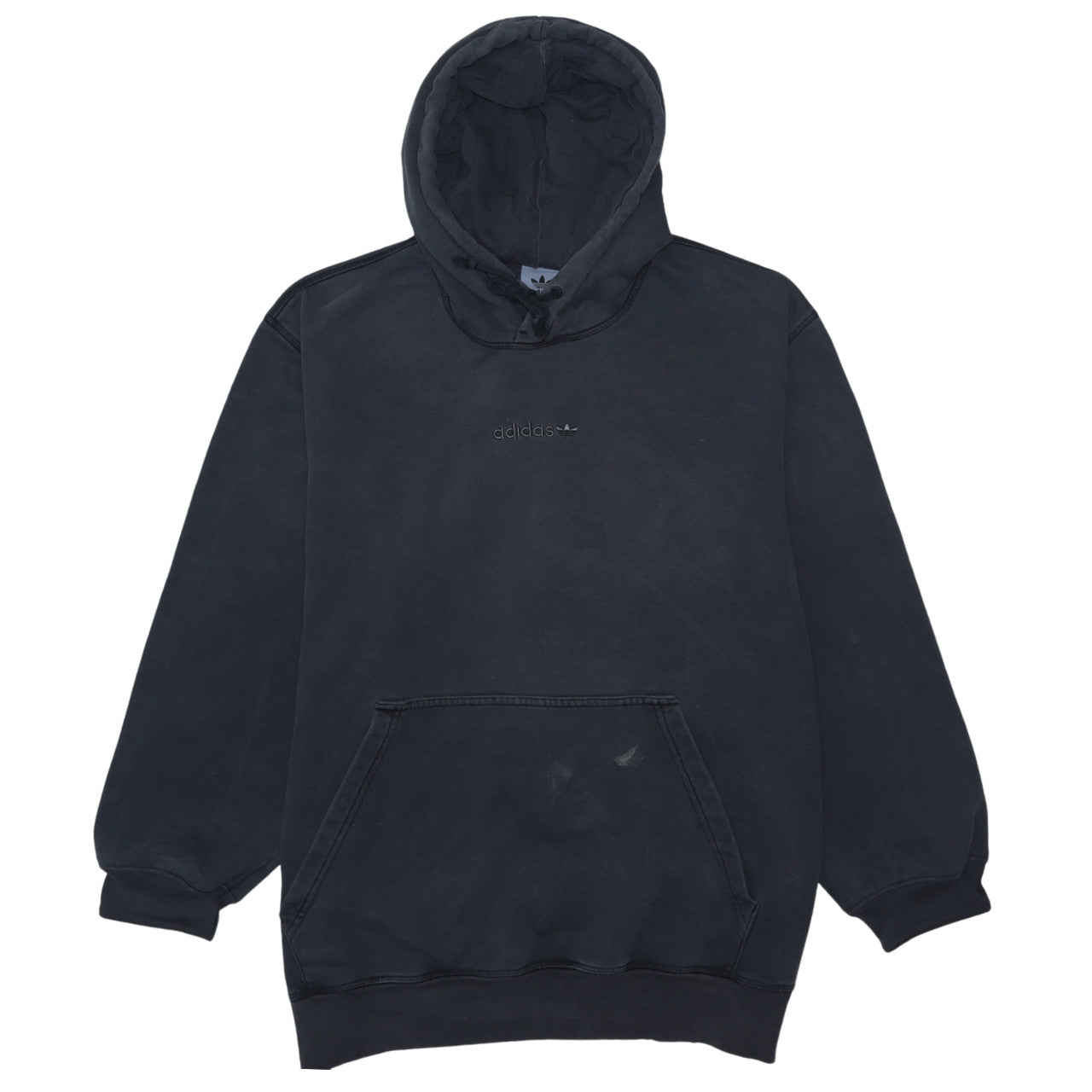 Mens UK Size L adidas Black Pullover Hoodie