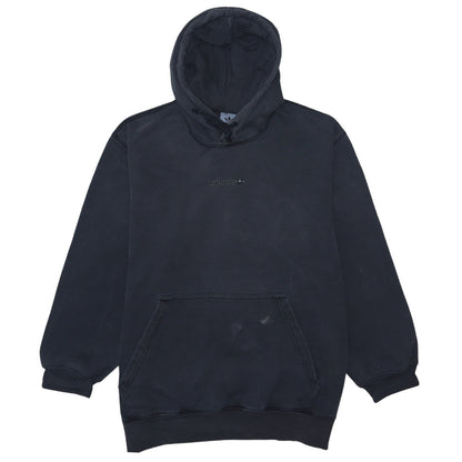 Mens UK Size L adidas Black Pullover Hoodie