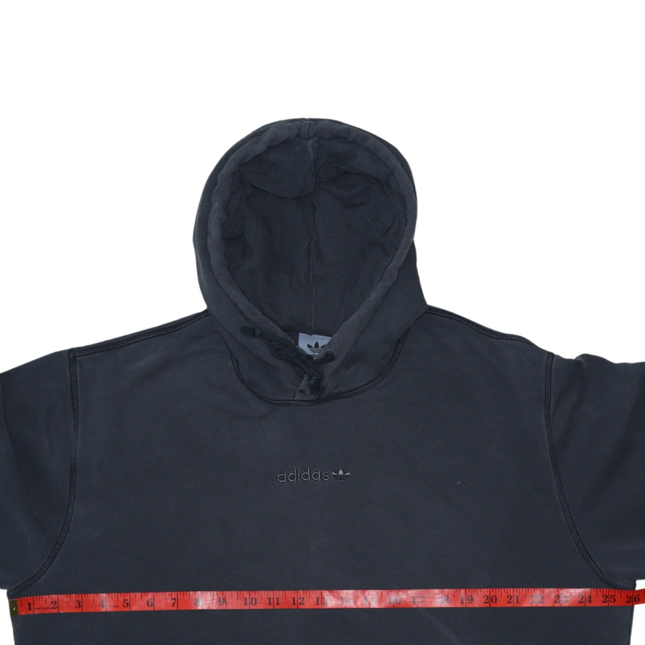 Mens UK Size L adidas Black Pullover Hoodie