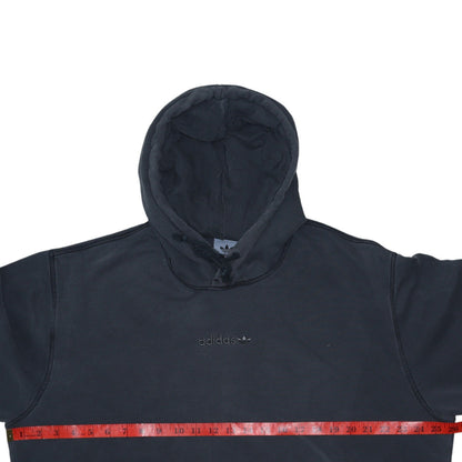 Mens UK Size L adidas Black Pullover Hoodie