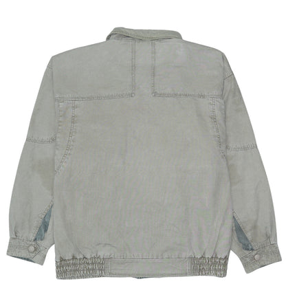 Mens UK Size XL BAFU Grey Bomber Jacket