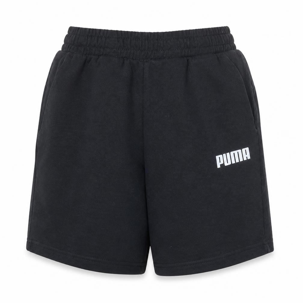 Puma Men's Black Small Athletic Shorts with Elastic Waist