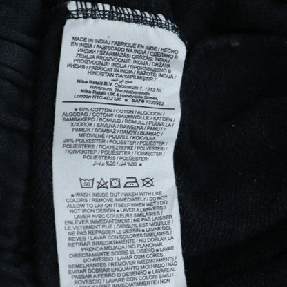 Nike Womens Black Fleece Sweatpants M Tapered Fit Casual Logo