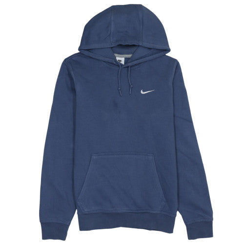 Mens UK Size S Nike Blue Pullover Hoodie