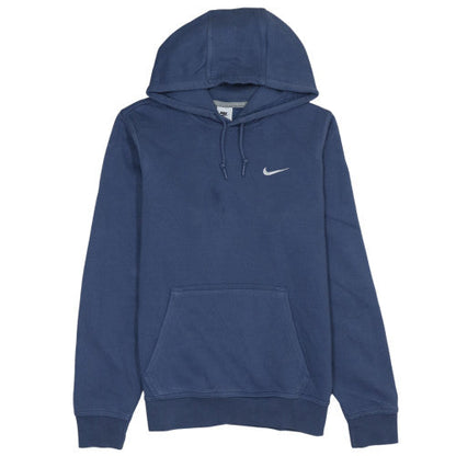 Mens UK Size S Nike Blue Pullover Hoodie