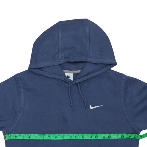 Mens UK Size S Nike Blue Pullover Hoodie