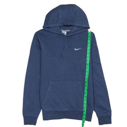 Mens UK Size S Nike Blue Pullover Hoodie