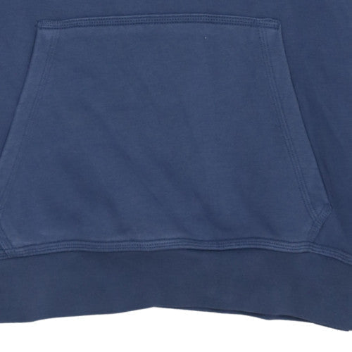 Mens UK Size S Nike Blue Pullover Hoodie