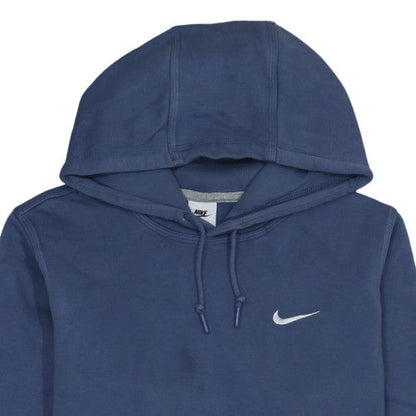 Mens UK Size S Nike Blue Pullover Hoodie