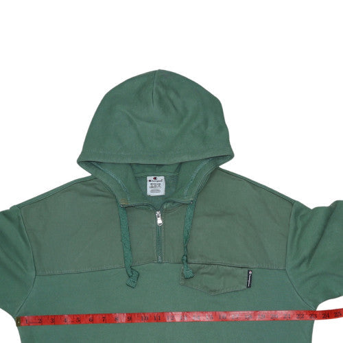 Mens UK Size M Champion Green Pullover Hoodie