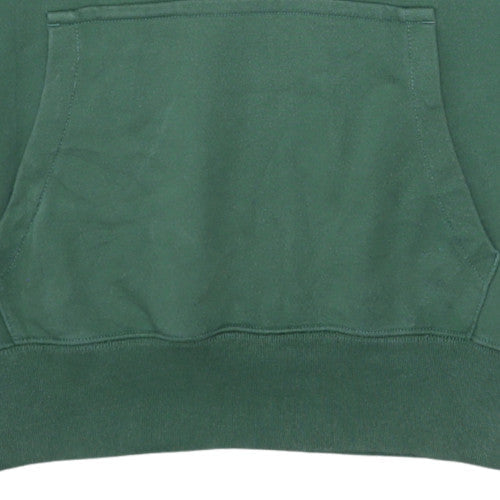 Mens UK Size M Champion Green Pullover Hoodie