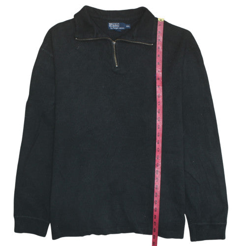Mens UK Size 2XL Polo Ralph Lauren Black Pullover Sweatshirt