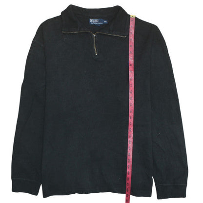 Mens UK Size 2XL Polo Ralph Lauren Black Pullover Sweatshirt