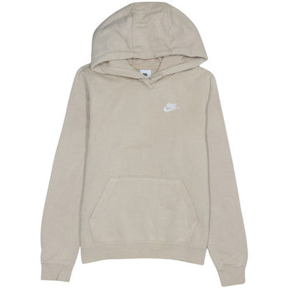 Womens UK Size S Nike Beige Pullover Hoodie