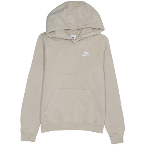 Womens UK Size S Nike Beige Pullover Hoodie