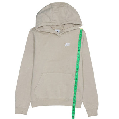 Womens UK Size S Nike Beige Pullover Hoodie