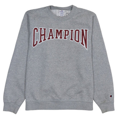 Womens UK Size S Champion Grey Pullover Sweatshirt