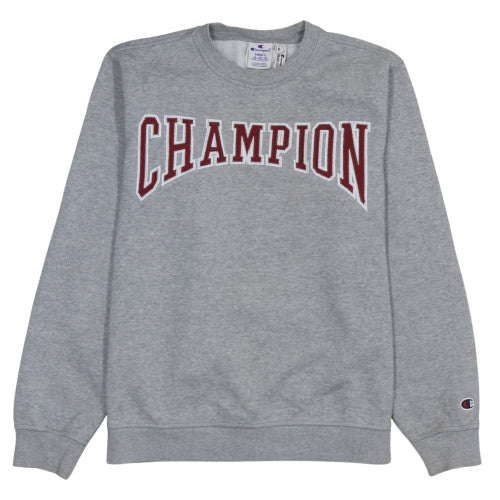 Womens UK Size S Champion Grey Pullover Sweatshirt