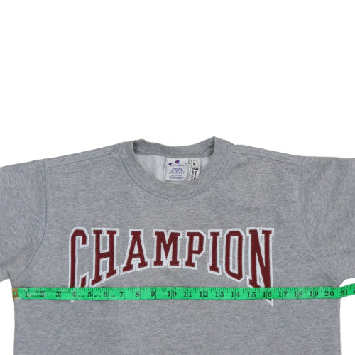 Womens UK Size S Champion Grey Pullover Sweatshirt
