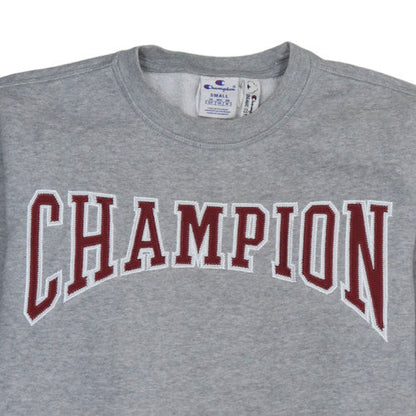 Womens UK Size S Champion Grey Pullover Sweatshirt