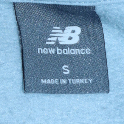 Womens UK Size S New Balance Blue Pullover Sweatshirt