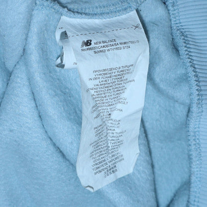 Womens UK Size S New Balance Blue Pullover Sweatshirt