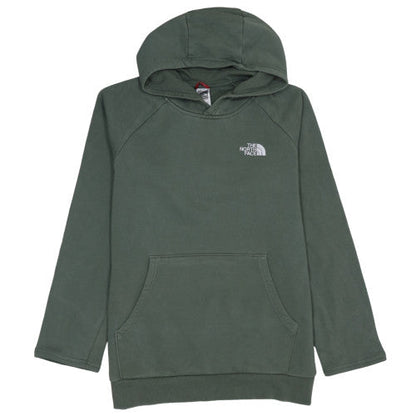 Mens UK Size M The North Face Green Pullover Hoodie