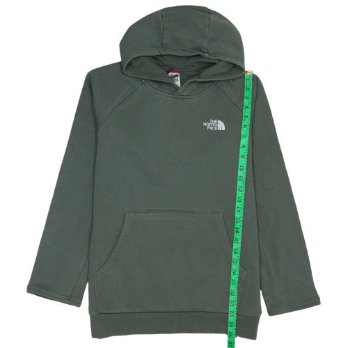 Mens UK Size M The North Face Green Pullover Hoodie