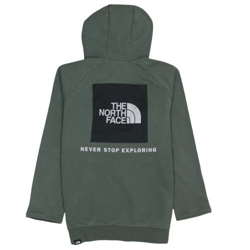 Mens UK Size M The North Face Green Pullover Hoodie