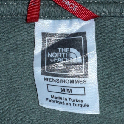 Mens UK Size M The North Face Green Pullover Hoodie