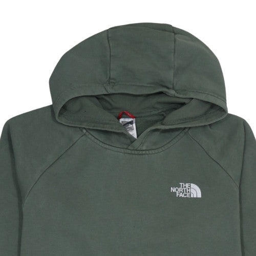 Mens UK Size M The North Face Green Pullover Hoodie