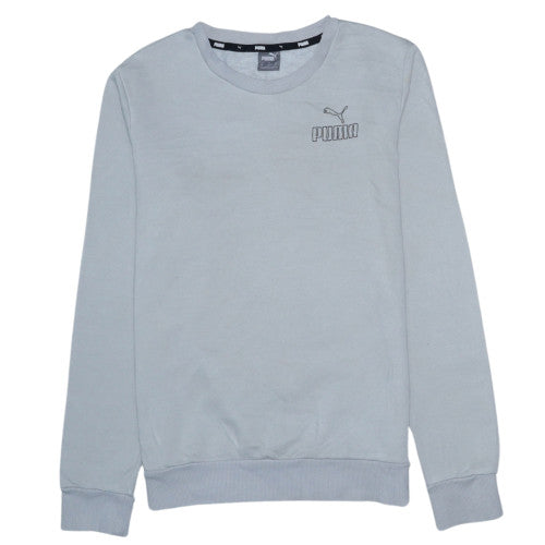 Mens UK Size S PUMA Grey Pullover Sweatshirt