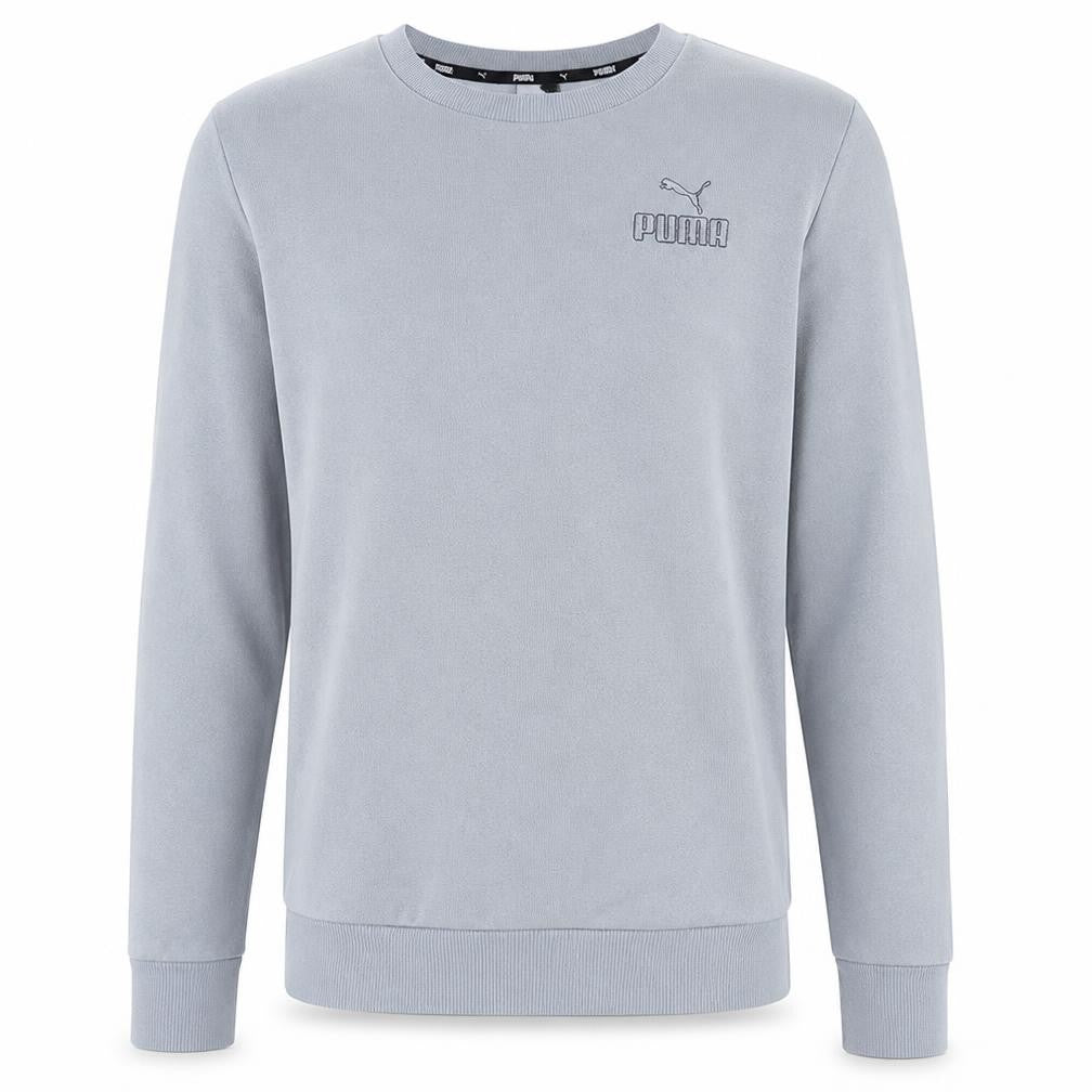 Mens UK Size S PUMA Grey Pullover Sweatshirt