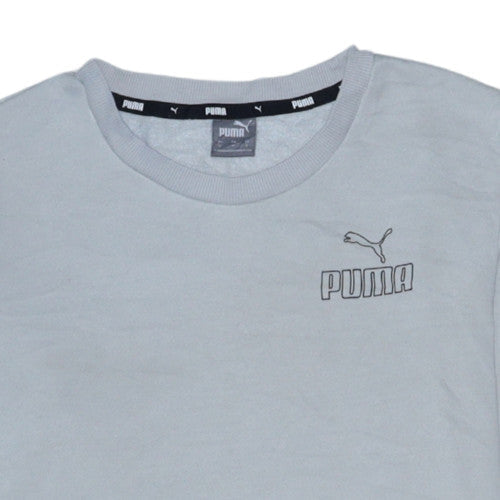 Mens UK Size S PUMA Grey Pullover Sweatshirt