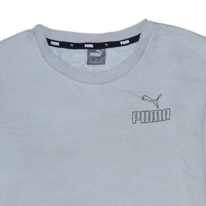 Mens UK Size S PUMA Grey Pullover Sweatshirt