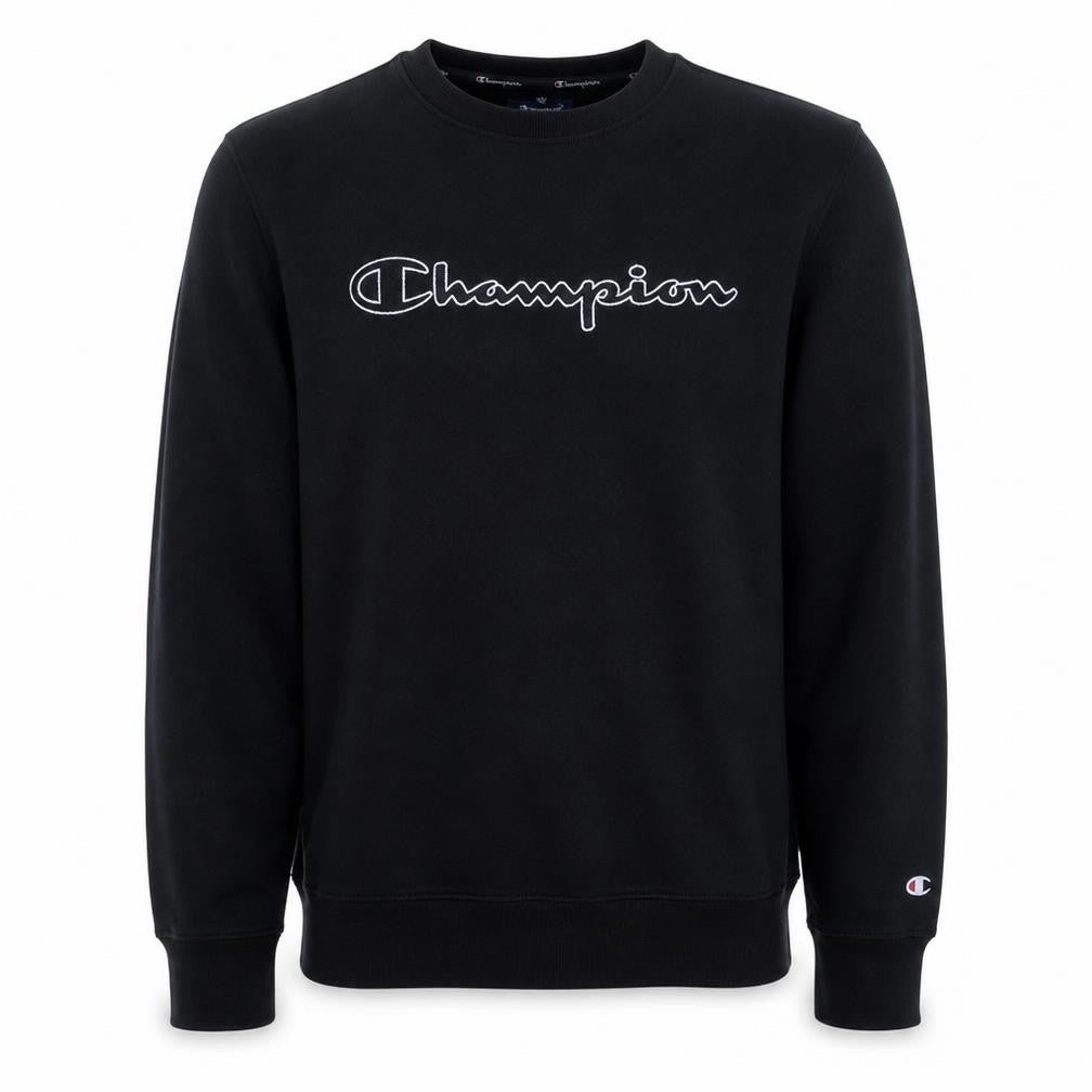 Mens UK Size S Champion Black Pullover Sweatshirt