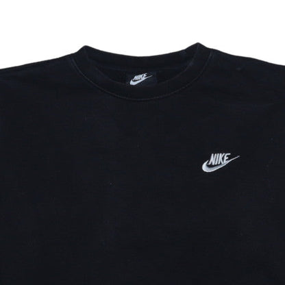 Mens UK Size S Nike Black Pullover Sweatshirt