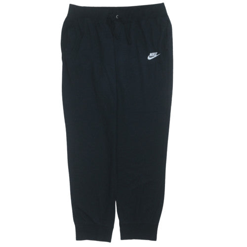 Mens UK Size M Nike Regular Fit Jogger Black Trousers