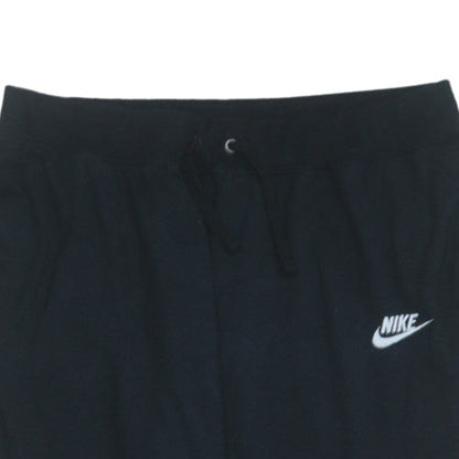 Mens UK Size M Nike Regular Fit Jogger Black Trousers