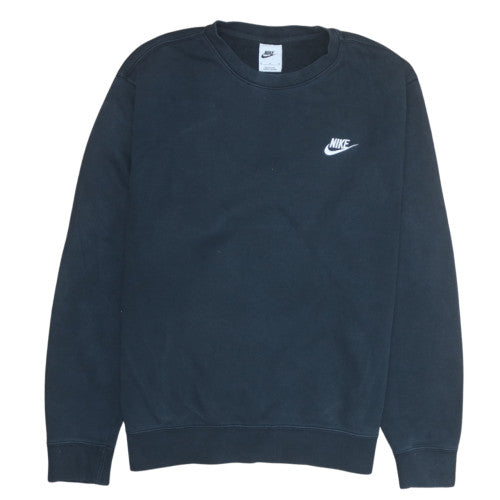 Mens UK Size M Nike Black Pullover Sweatshirt