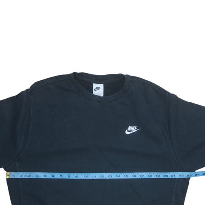 Mens UK Size M Nike Black Pullover Sweatshirt