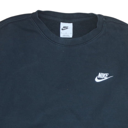 Mens UK Size M Nike Black Pullover Sweatshirt