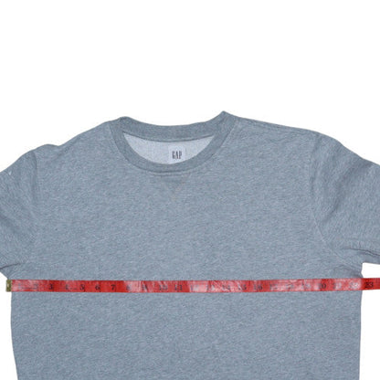 Mens UK Size M Gap Grey Pullover Sweatshirt