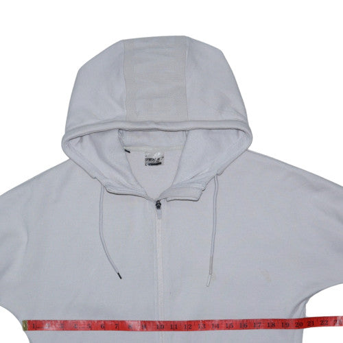 Mens UK Size M Gymshark Grey Full Zip Hoodie
