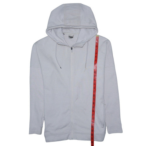 Mens UK Size M Gymshark Grey Full Zip Hoodie