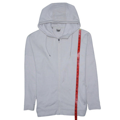 Mens UK Size M Gymshark Grey Full Zip Hoodie