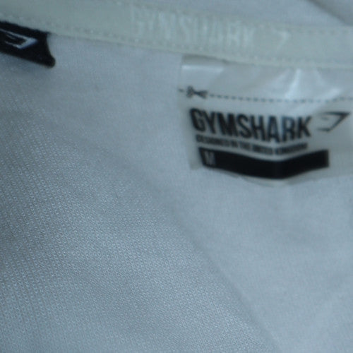 Mens UK Size M Gymshark Grey Full Zip Hoodie