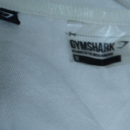 Mens UK Size M Gymshark Grey Full Zip Hoodie