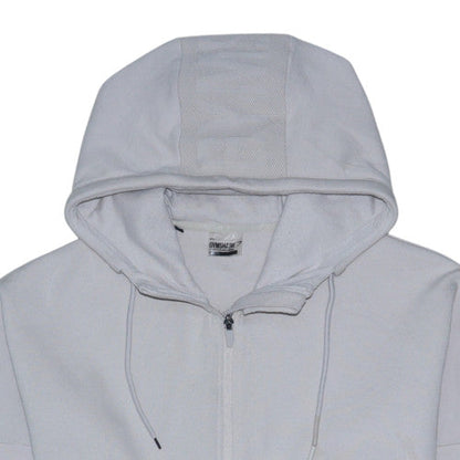 Mens UK Size M Gymshark Grey Full Zip Hoodie