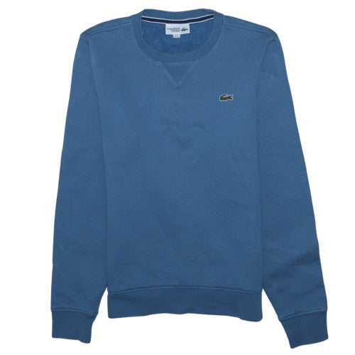 Mens UK Size XS Lacoste Blue Pullover Sweatshirt
